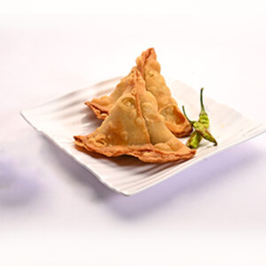 Samosa with Chola(2 Piece)